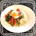 ♪キッチンmama's cooksnap of when they made 時短！手間なし！夏野菜のぶっかけそば.
