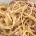 ジジDAN☆'s cooksnap of when they made 一人ランチパスタ♪簡単カルボナーラ.