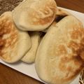 ダンカバー母's cooksnap of when they made フライパンで簡単☆ふんわりナン風パン.