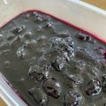 yamahyu's cooksnap of when they made 超簡単！冷凍ブルーベリーでジャム.