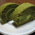 よくばりみかん's cooksnap of when they made ★お抹茶たっぷり♪抹茶ろーるけーき★.