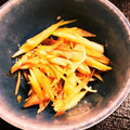 milestone★'s cooksnap of when they made みょうがのおつまみ.