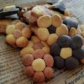 cyataro's cooksnap of when they made 丸めて作る✿可愛いクッキーの成形✿.