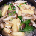 はぁちゃんmama☆'s cooksnap of when they made 副菜に★青菜と油揚げとしめじの煮物.