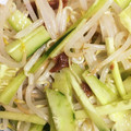 ちゃぎー's cooksnap of when they made レンジで簡単、もやしときゅうりの和え物.