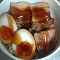 emiemama's cooksnap of when they made 居酒屋サンの豚角煮.