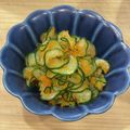 Yみき's cooksnap of when they made 簡単♪きゅうりのとびっこあえ☆.