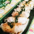 虹色♪︎ちゅーりっぷ's cooksnap of when they made 豚ロース薄切り　大葉もやしチーズ巻き.