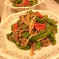 れいちゃん0150's cooksnap of when they made 味付け簡単☆青椒肉絲風炒め.