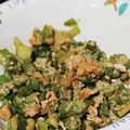 クック198VG3☆'s cooksnap of when they made オクラのチャンプルー.