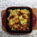 ぽんた38's cooksnap of when they made ハムとポテトのチーズ焼き.