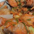 ⭐ﾊﾋﾟﾁｭﾋﾟ⭐'s cooksnap of when they made 簡単。夕食！鮭南蛮漬け.