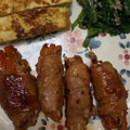 お弁当JD's cooksnap of when they made 定番！にんじん×えのきの豚肉巻き.