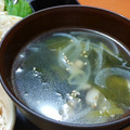 HIRO学生's cooksnap of when they made ごま油香るわかめと青ネギのスープ.