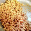 こずっぺ's cooksnap of when they made お弁当の定番★豚肉そぼろ.