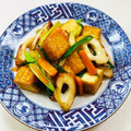あっこ姉's cooksnap of when they made 節約メニュー♪厚揚げとちくわの甘酢炒め.