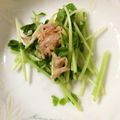 ベティ３'s cooksnap of when they made 【野菜ソムリエ】豆苗とツナのポン酢和え.