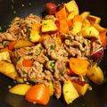 すのもも's cooksnap of when they made サツマイモと豚肉の甘辛炒め.