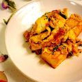 柚子♡⸝⸝⸝'s cooksnap of when they made 豚肉と厚揚げのキムチ炒めチーズのせ♪.