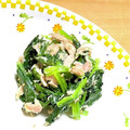 ポンちゃん♡'s cooksnap of when they made おつまみにも！ほうれん草とツナの和え物.