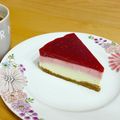 ベティリリージェシカ's cooksnap of when they made ＊冷凍ラズベリーでレアチーズケーキ＊.