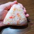 ぽわぽわキッチン's cooksnap of when they made 朝ご飯に！鮭フレークと紅しょうがおにぎり.