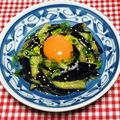 tokotann's cooksnap of when they made 家事ヤロウ「絶品ナスユッケ」.