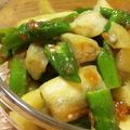 ◩のんち◩'s cooksnap of when they made レンジで簡単☆冷やしナスの梅タレがけ.