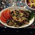 ☆hikonyan☆'s cooksnap of when they made 簡単カツオのたたきナッツソース和え.
