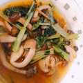 クックS5N2AF☆'s cooksnap of when they made きのこと小松菜のたまご炒め.