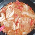 ぴくしーの台所's cooksnap of when they made ★簡単★やわらか胸肉の生トマト煮込み.