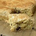 きっかママ's cooksnap of when they made チョコバナナとココナッツのスクエアケーキ.