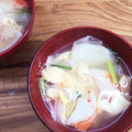 horseland's cooksnap of when they made 残ったワンタンの皮でスープを.