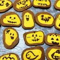 ai_k's cooksnap of when they made ハロウィン♡簡単カボチャクッキー.