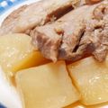 しーちゃんpapa's cooksnap of when they made 圧力鍋で♡豚軟骨と大根のスタミナ煮込み♪.