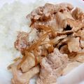 みっくママ's cooksnap of when they made 豚こま＊丼.