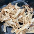 105♡'s cooksnap of when they made 止まらない！【揚げ焼き】ごぼうの唐揚げ.