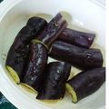 瑠璃728's cooksnap of when they made ﾚﾝｼﾞでﾁﾝ！　　　ナスのおひたし☆.