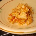 milestone★'s cooksnap of when they made れんこんの味噌炒め煮.