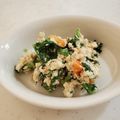 クック85YG0F☆'s cooksnap of when they made 大根の間引き菜と木綿豆腐で作る…白和え.