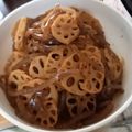unauna72's cooksnap of when they made レンコンの炒め煮.