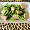 優木星's cooksnap of when they made バターチキンアスパラガス♪♪.