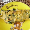 優木星's cooksnap of when they made ベーコンとほうれん草のチーズオムレツ.