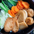 おうちごはん☆'s cooksnap of when they made 白菜・小松菜とさつま揚げの煮物♪.