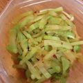 milkypeco's cooksnap of when they made ブロッコリーの茎の麺つゆ和え.