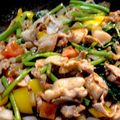 すいちゃんlove's cooksnap of when they made 豚肉と空芯菜の甘辛炒め.