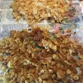 Yokchina's cooksnap of when they made 天かすの油切り、超簡単裏ワザでサラサラ！.