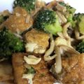 ぴあの姫's cooksnap of when they made ブロッコリーと厚揚げのピリ辛味噌炒め.