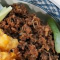 ジャムねえさん's cooksnap of when they made 簡単ヘルシー　えのき入り　韓国風牛そぼろ.