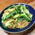 ちゃちゃまる26's cooksnap of when they made ★チンゲン菜と春雨のオイスター炒め★.